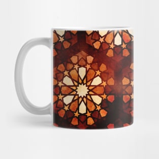 Watercolor stained glass Mug